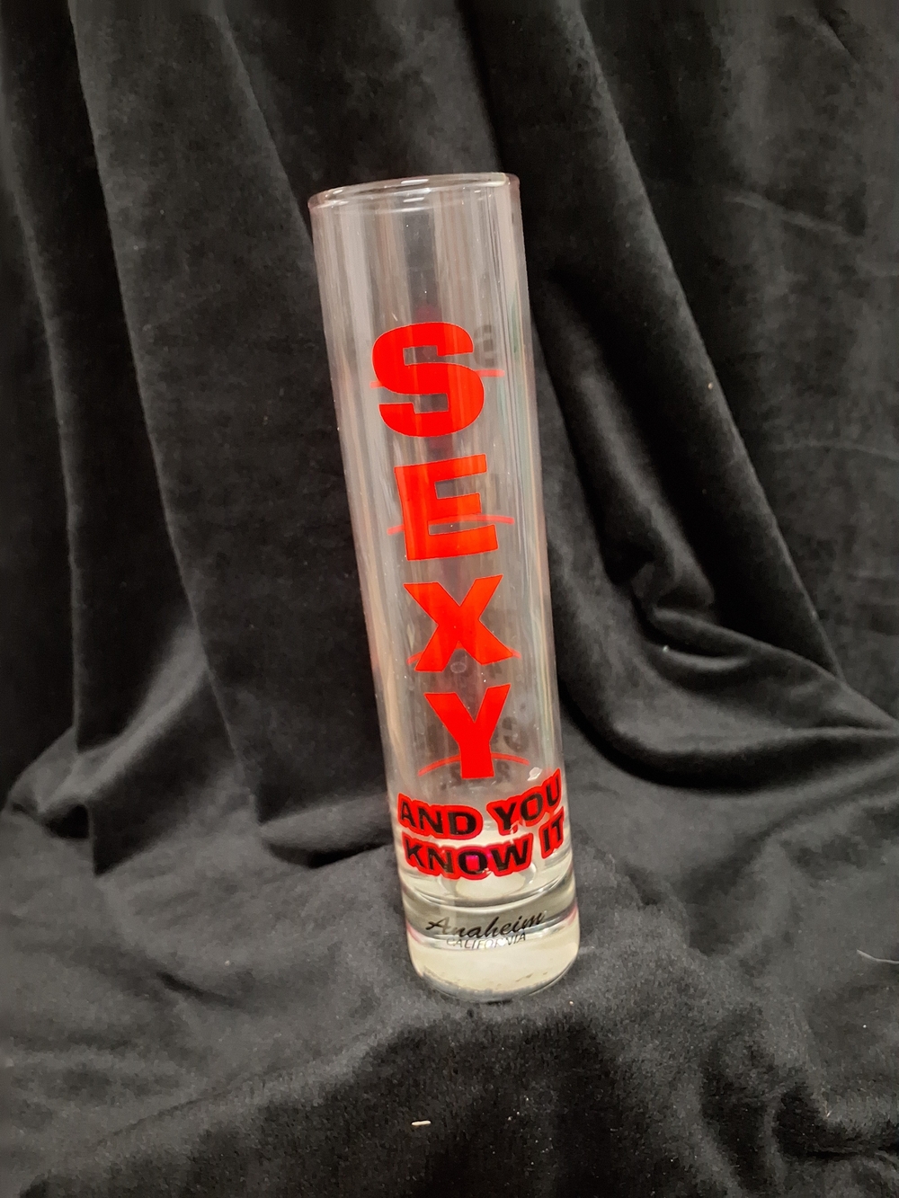 8oz Shot Glass, With Sexy Labeled On It. 2 New York Shot Glasses.
